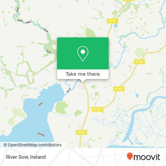 River Sow map