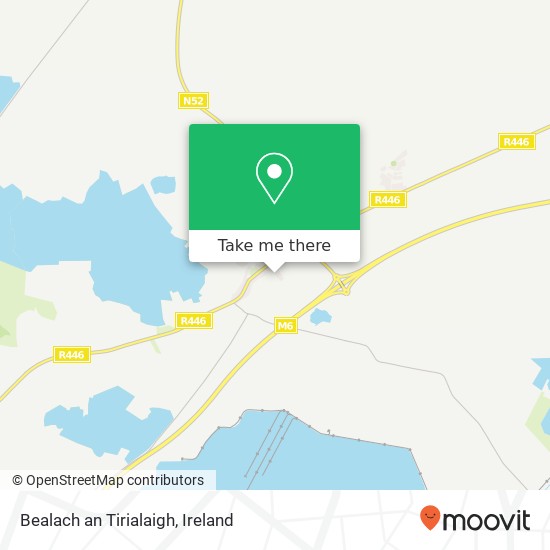 Bealach an Tirialaigh map