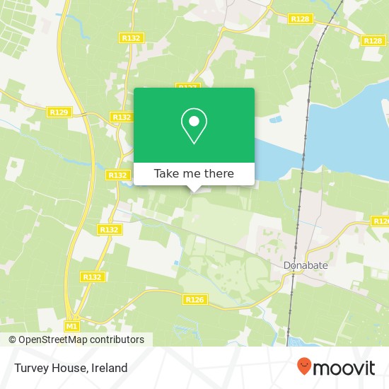 Turvey House map