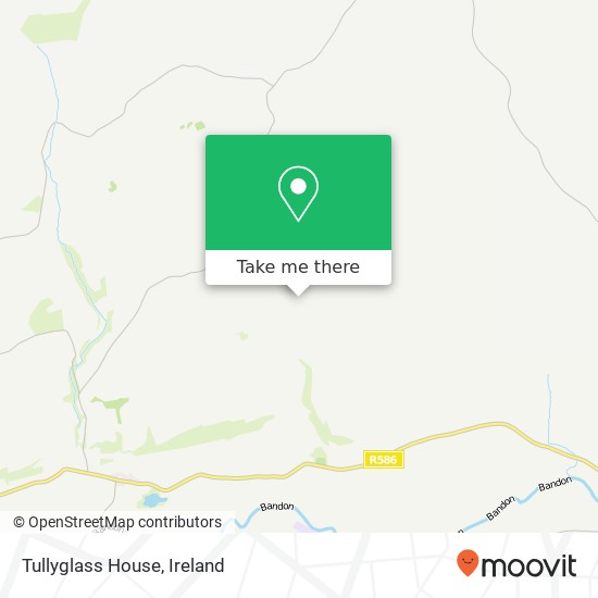 Tullyglass House map