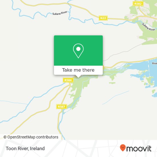 Toon River map