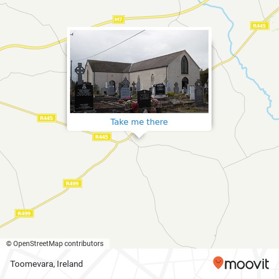 Toomevara map