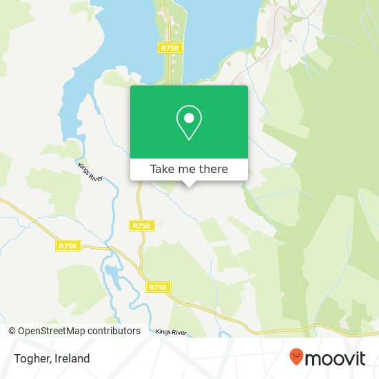 Togher map