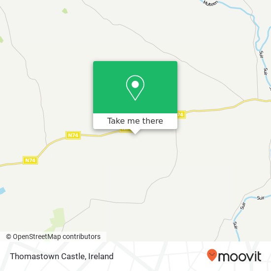 Thomastown Castle map