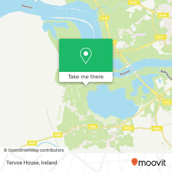 Tervoe House map