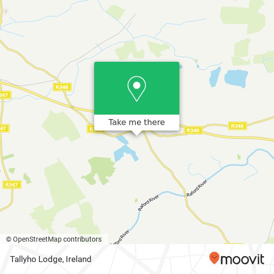 Tallyho Lodge map