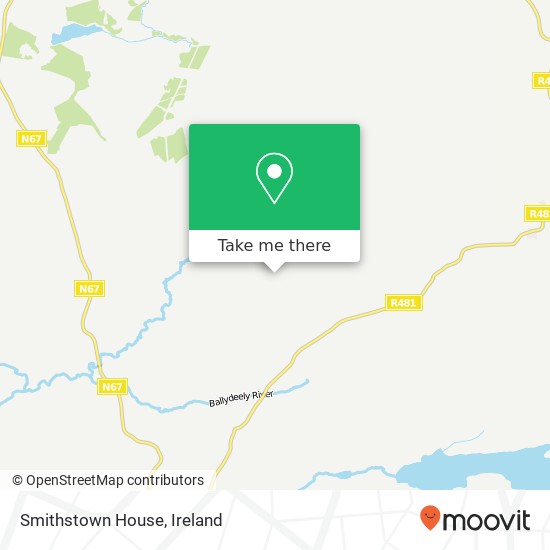 Smithstown House map