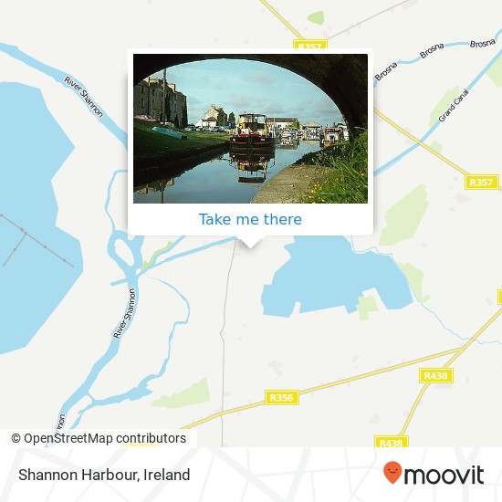 Shannon Harbour map