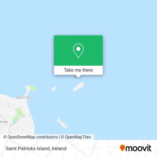 Saint Patricks Island map