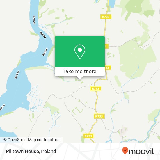 Pilltown House map
