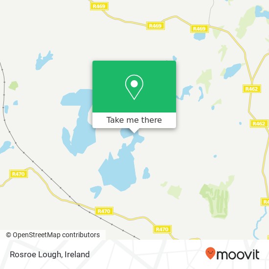 Rosroe Lough map