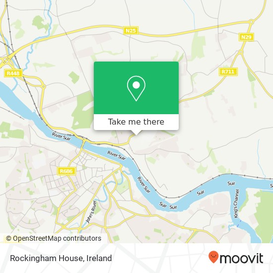 Rockingham House map