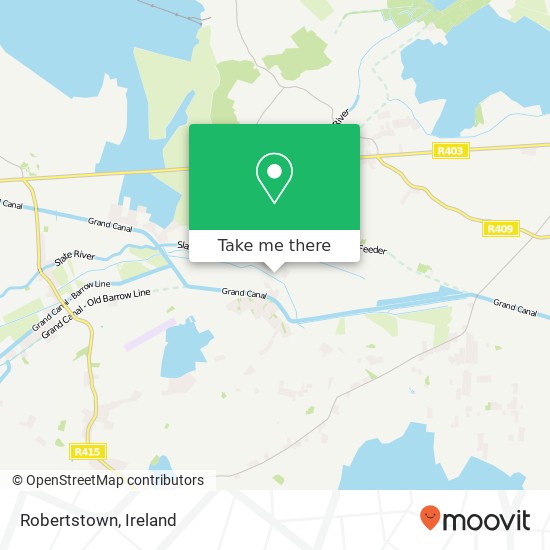 Robertstown map