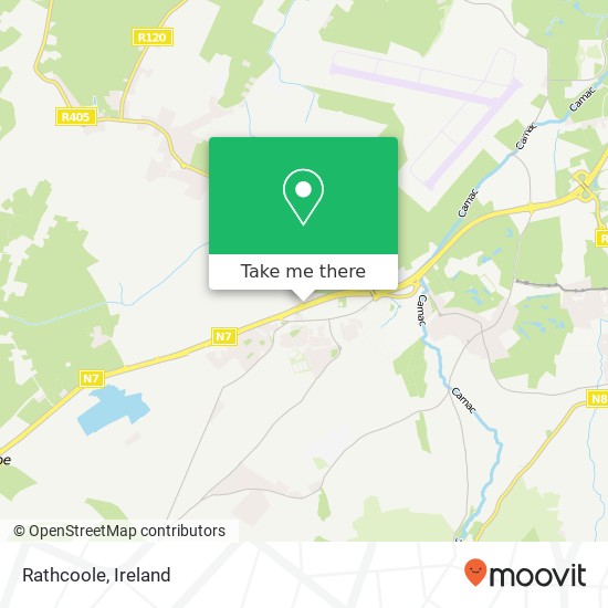 Rathcoole map