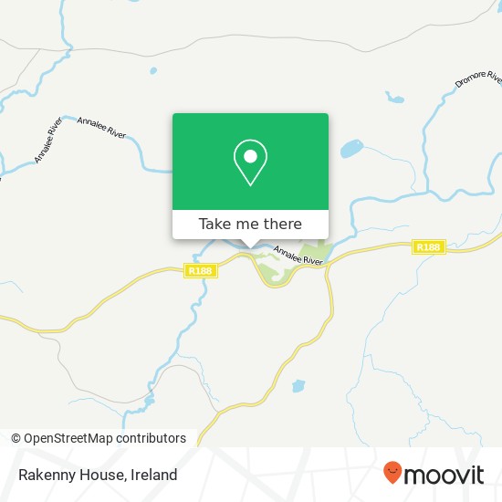 Rakenny House map