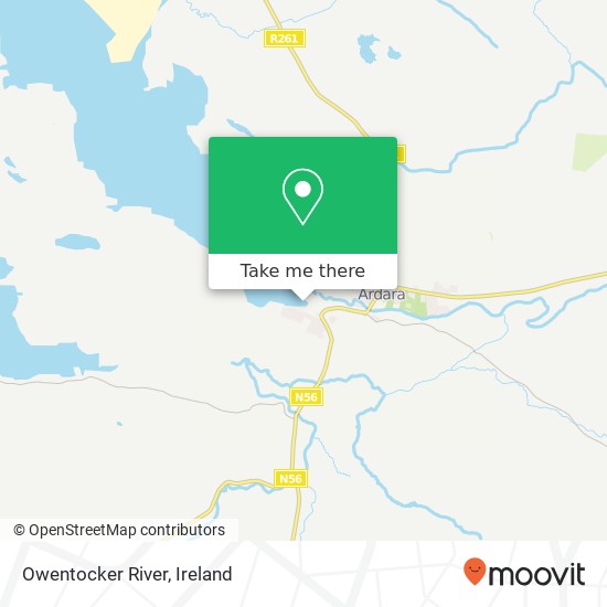Owentocker River map