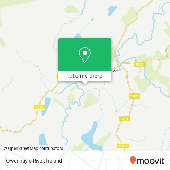 Owennayle River map