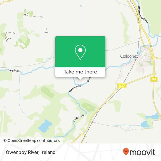 Owenboy River map