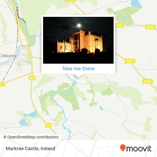 Markree Castle map