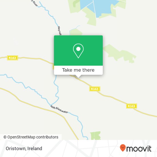 Oristown map