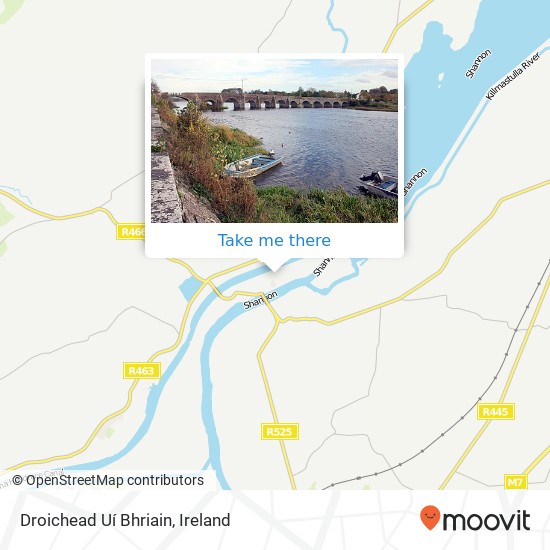 Droichead Uí Bhriain map