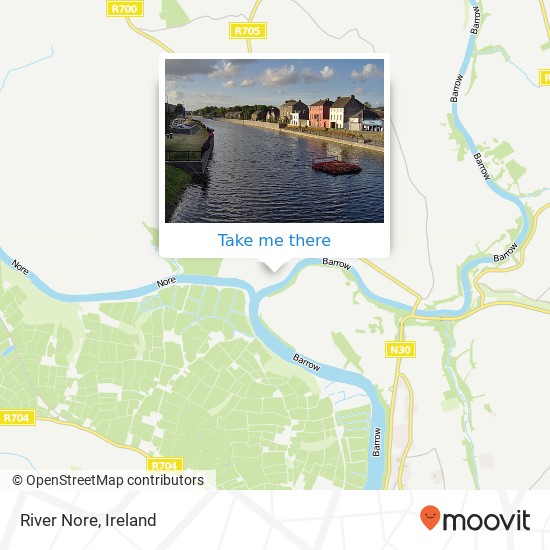 River Nore map