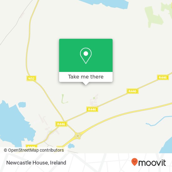 Newcastle House map