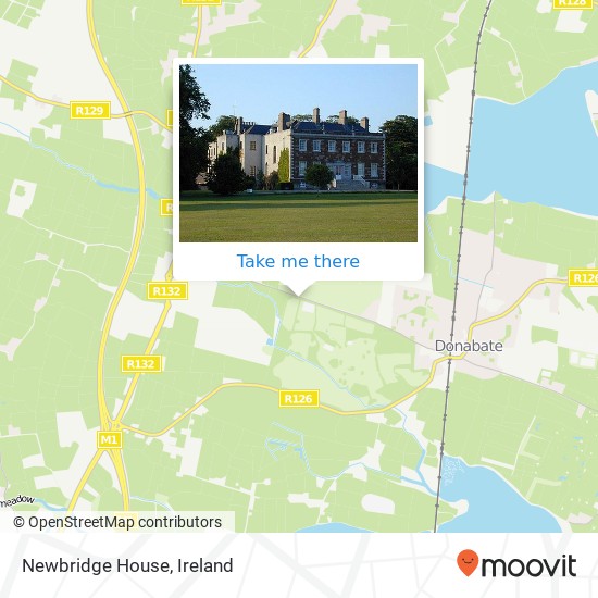 Newbridge House map