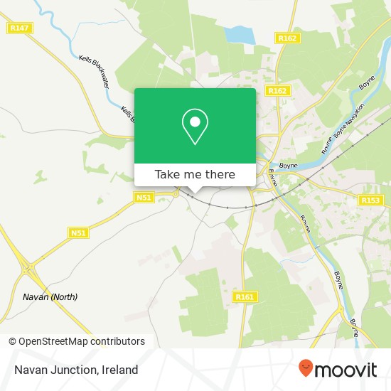 Navan Junction map