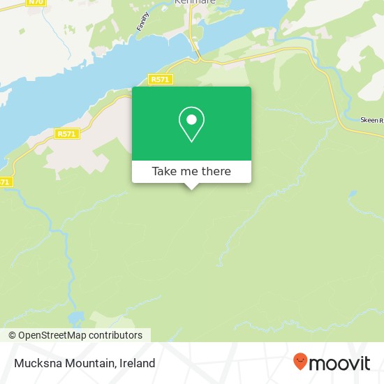 Mucksna Mountain map