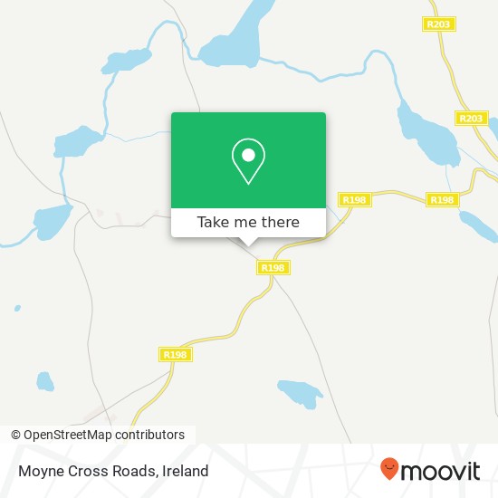 Moyne Cross Roads map