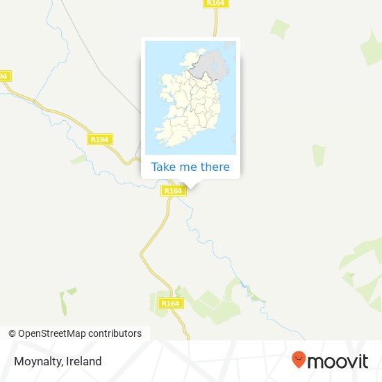 Moynalty map