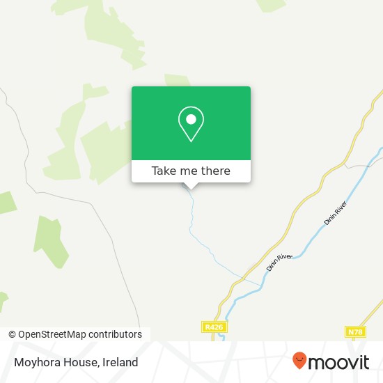 Moyhora House map