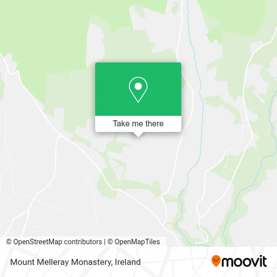 Mount Melleray Monastery map