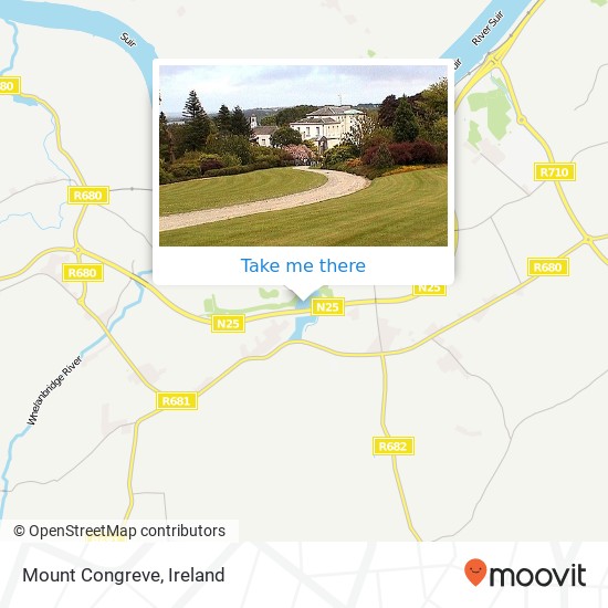 Mount Congreve map