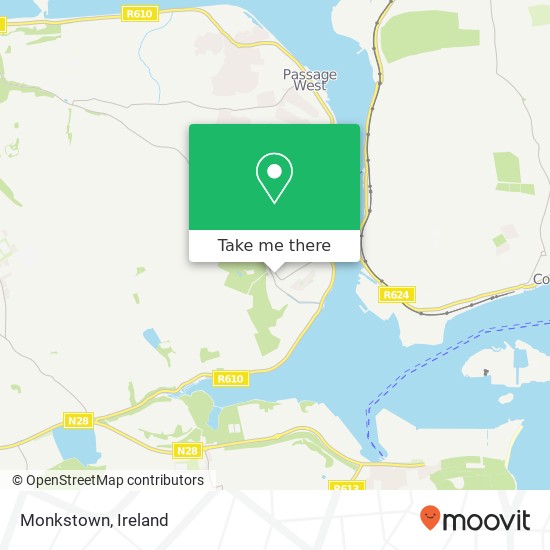 Monkstown map