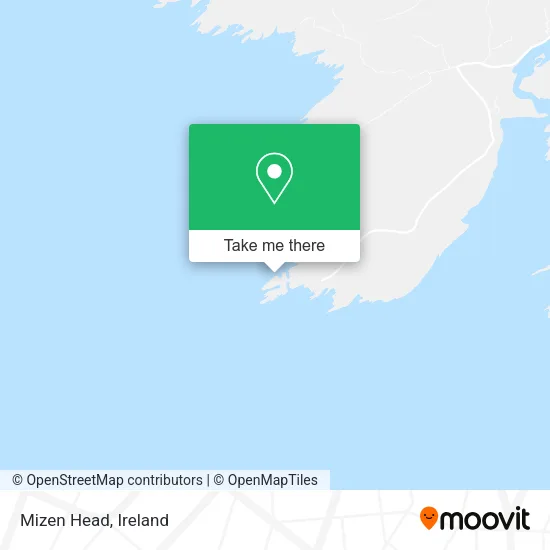 Mizen Head map