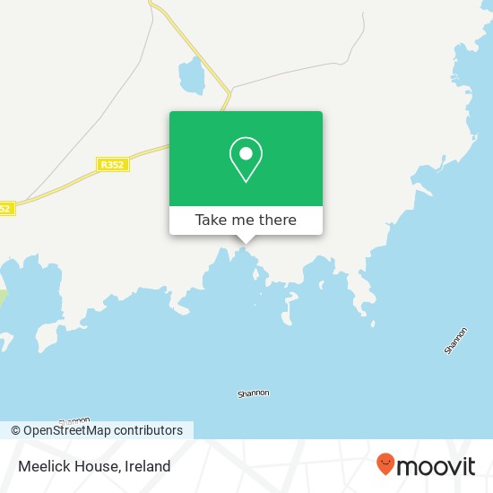 Meelick House map