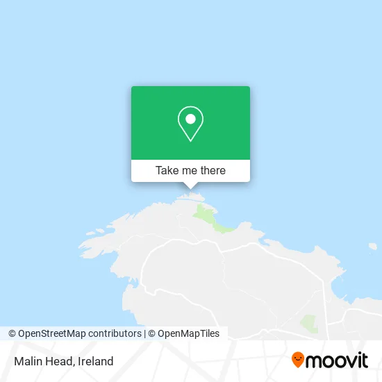 Malin Head map