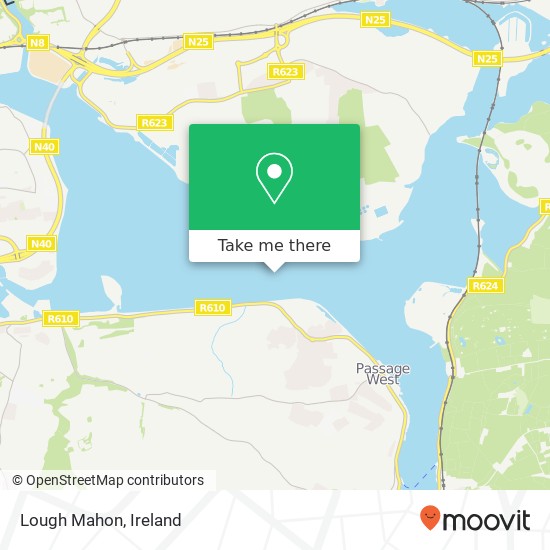 Lough Mahon map