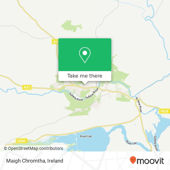 Maigh Chromtha map