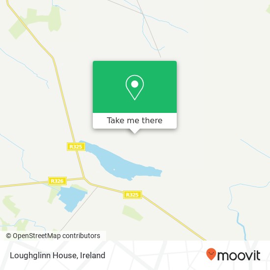 Loughglinn House map