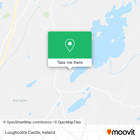 Loughcutra Castle map