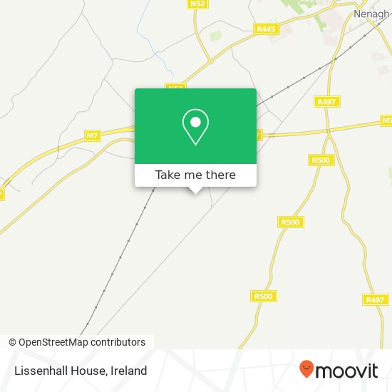 Lissenhall House map
