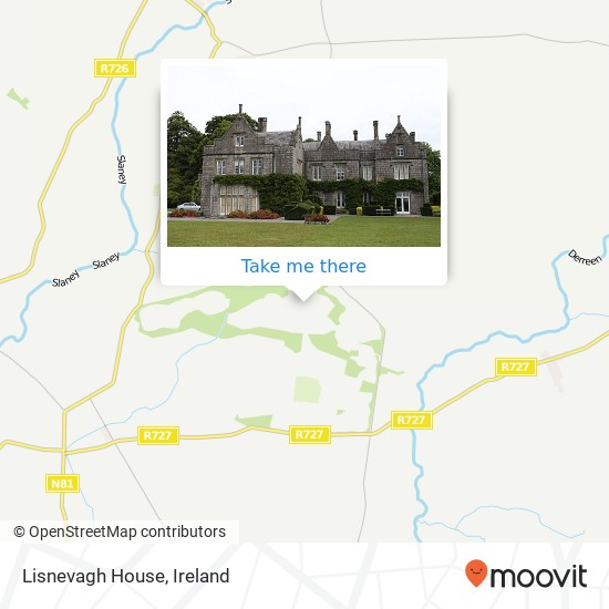 Lisnevagh House plan