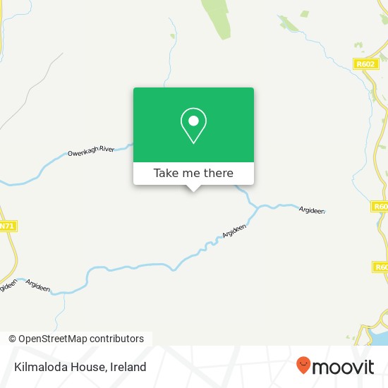 Kilmaloda House map