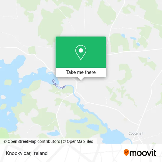 Knockvicar map