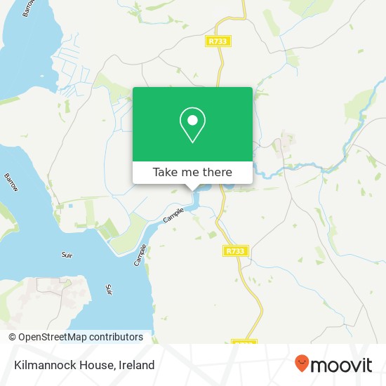 Kilmannock House map
