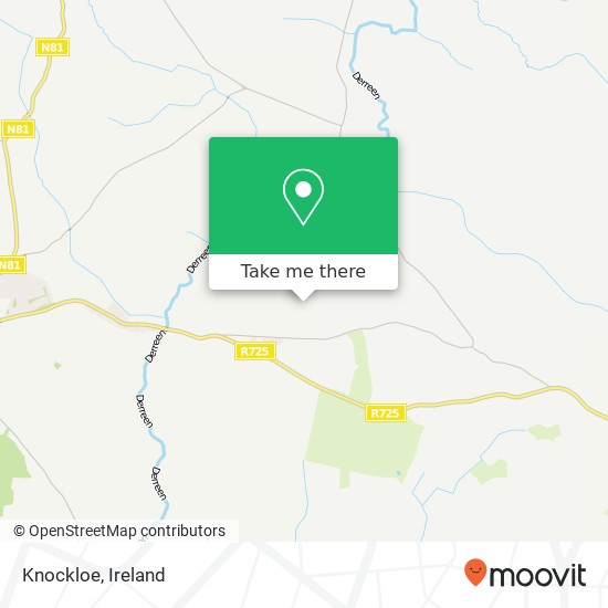 Knockloe map