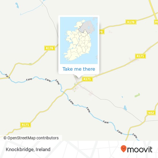 Knockbridge map